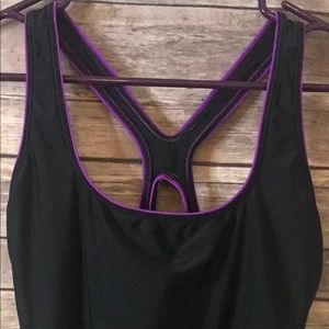 Purple Speedo Swimsuit